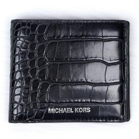 Michael Kors Billfold Wallet Black - Picture 1 of 7